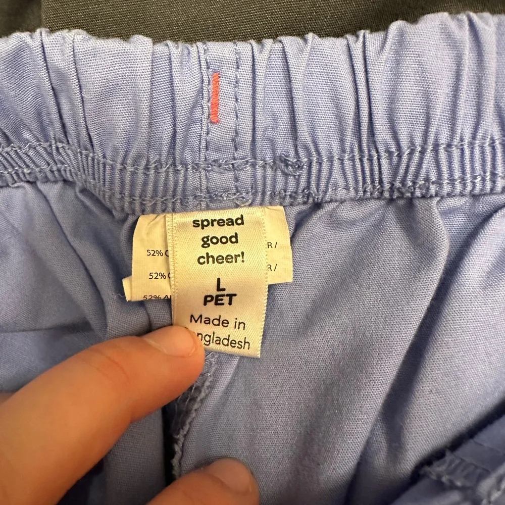 WonderWink ceil blue scrub pants - Picture 5 of 5